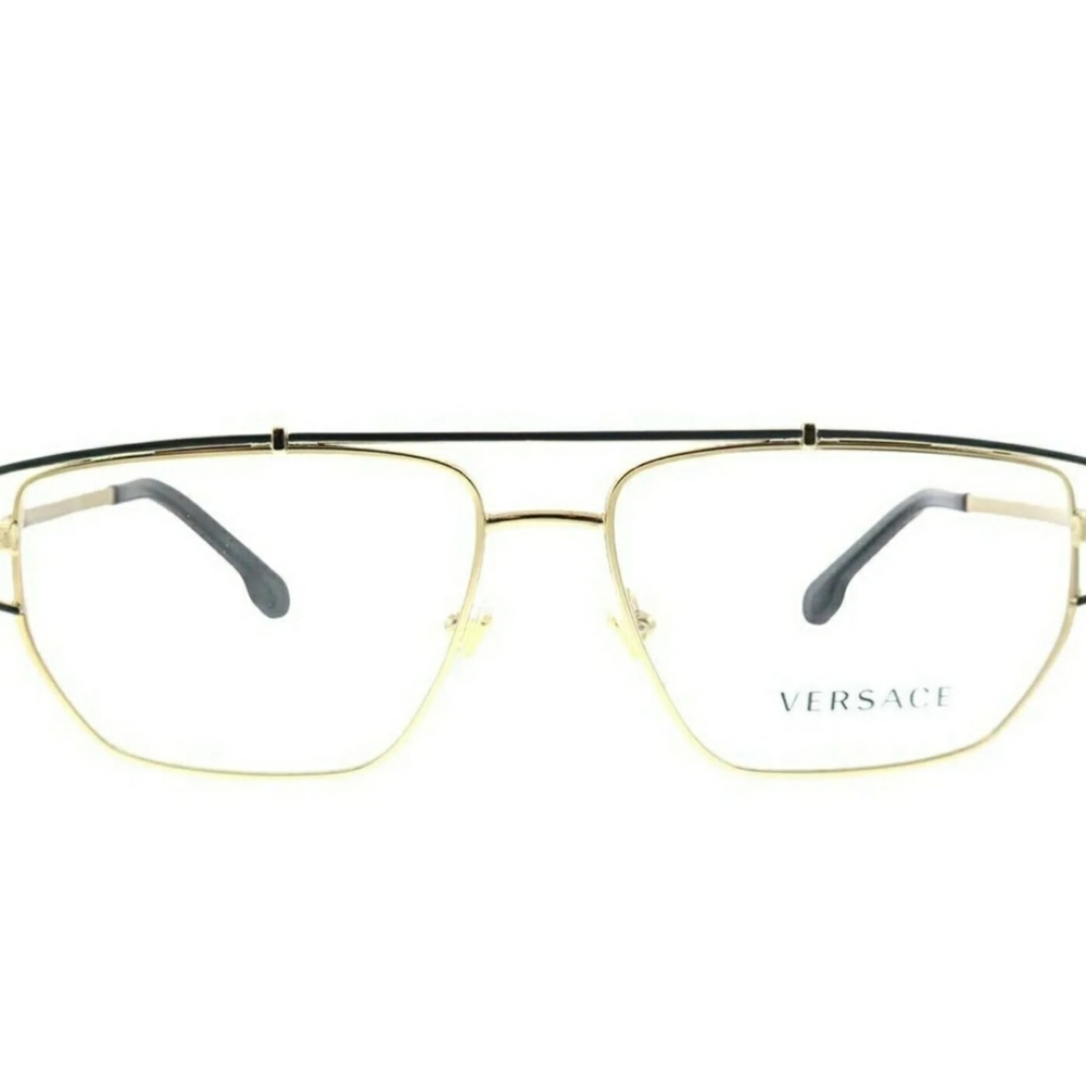 Versace Eyeglasses VE1257 1458 Gold 55 mm